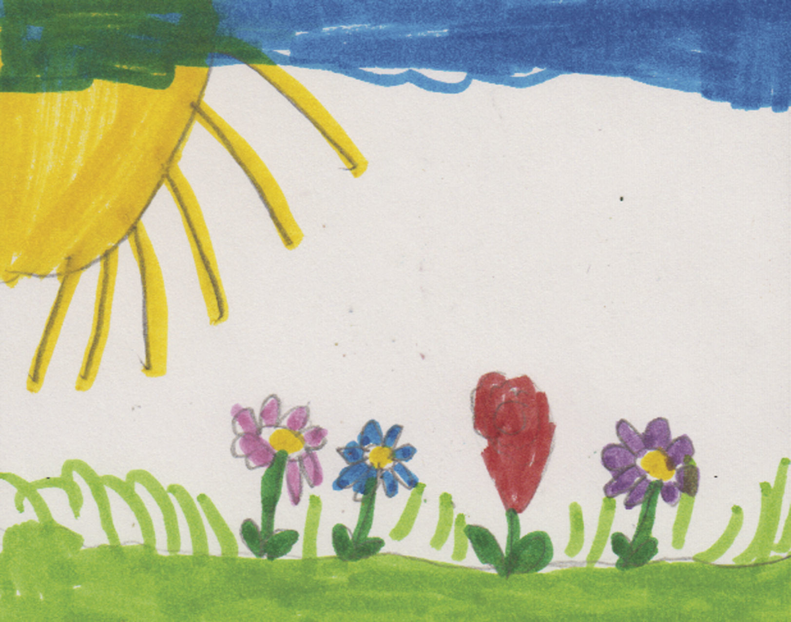 Kids' weather drawings: May 23